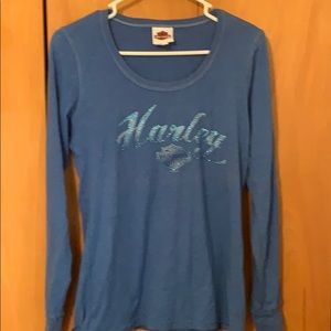Ladies Harley Davidson long sleeve shirt
